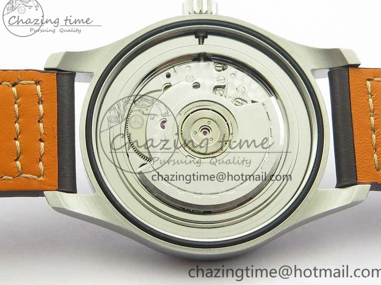 MIROTIME 0105 MARK XVIII Le Petit Prince IW327004 SS FKF 1:1 Best Edition Blue Dial On Brown Leather Strap Trendsetting 7117